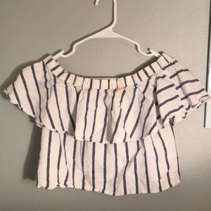 Topshop crop top Size 4